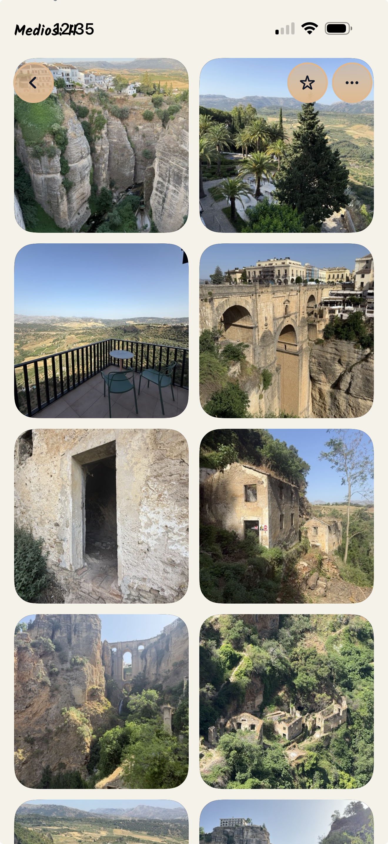 Varios medios asociados a un mismo recuerdo en Memories